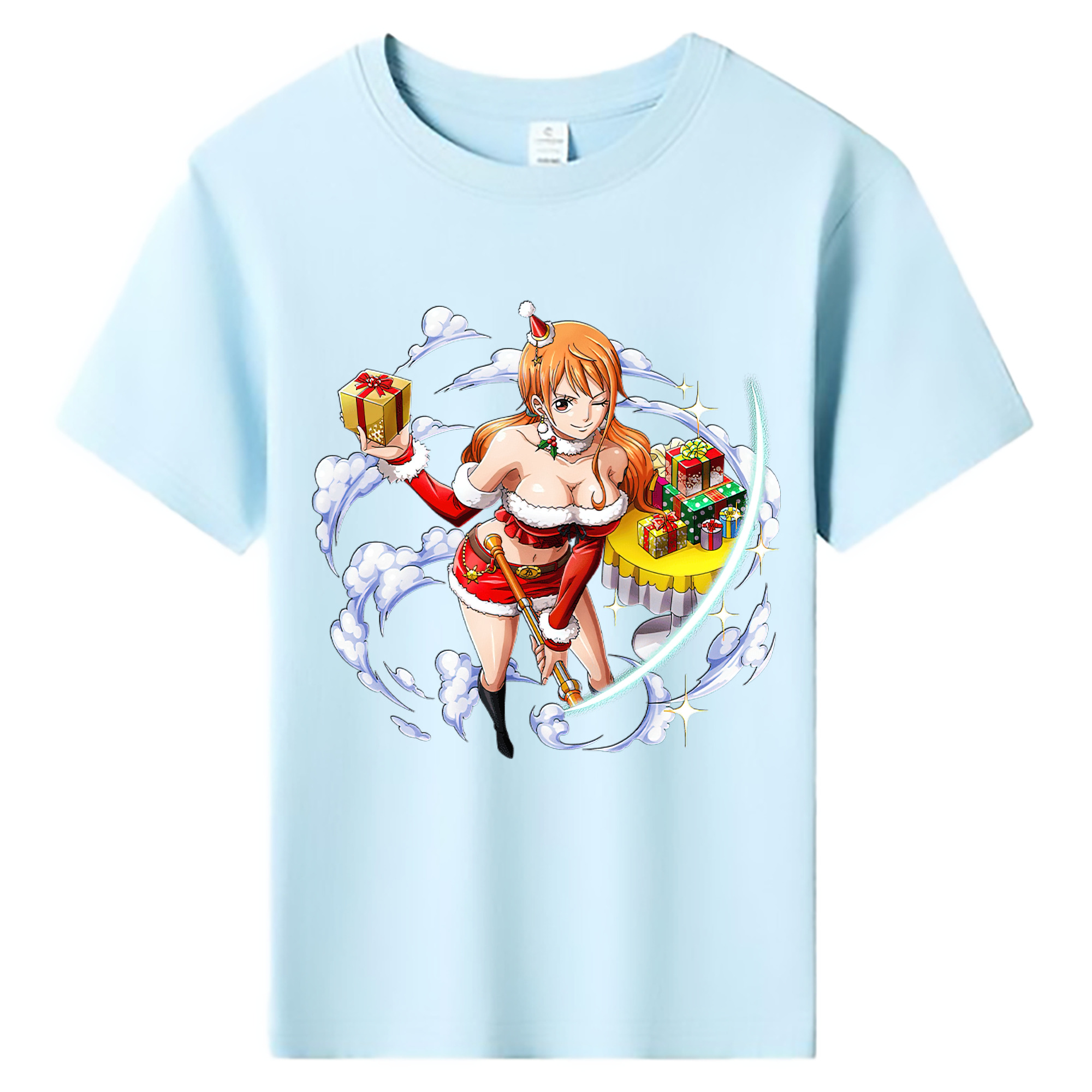 ワンピース ナミ ONE PIECE Nami 綿100％キッズTシャツ（フロントプリント）
